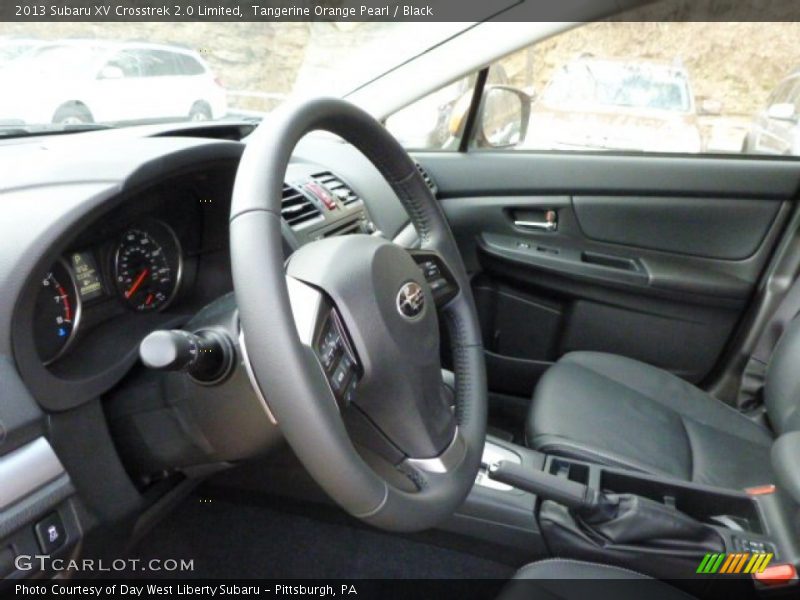 Tangerine Orange Pearl / Black 2013 Subaru XV Crosstrek 2.0 Limited