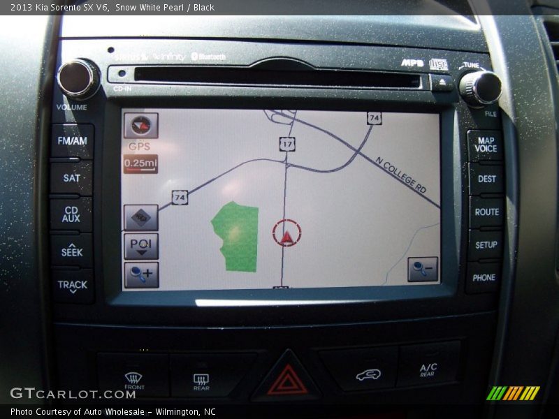 Navigation of 2013 Sorento SX V6