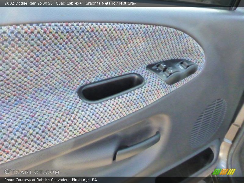 Graphite Metallic / Mist Gray 2002 Dodge Ram 2500 SLT Quad Cab 4x4