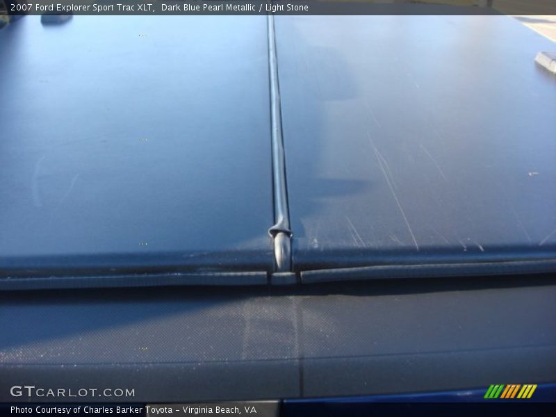 Dark Blue Pearl Metallic / Light Stone 2007 Ford Explorer Sport Trac XLT