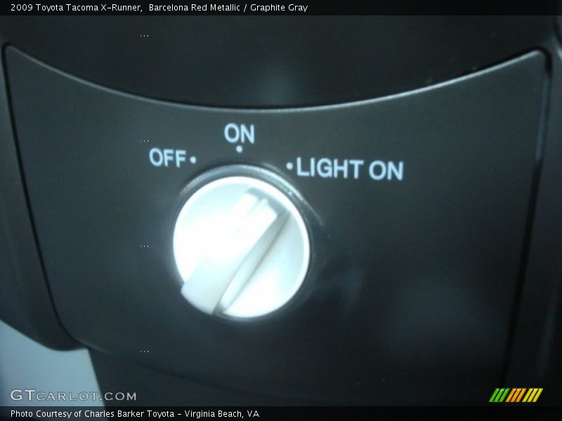 Barcelona Red Metallic / Graphite Gray 2009 Toyota Tacoma X-Runner
