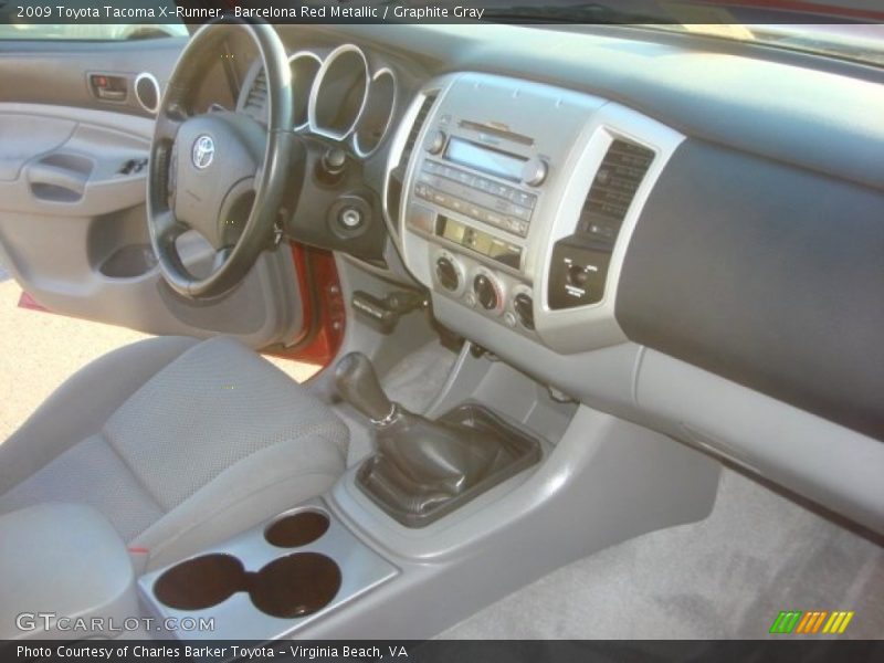 Barcelona Red Metallic / Graphite Gray 2009 Toyota Tacoma X-Runner