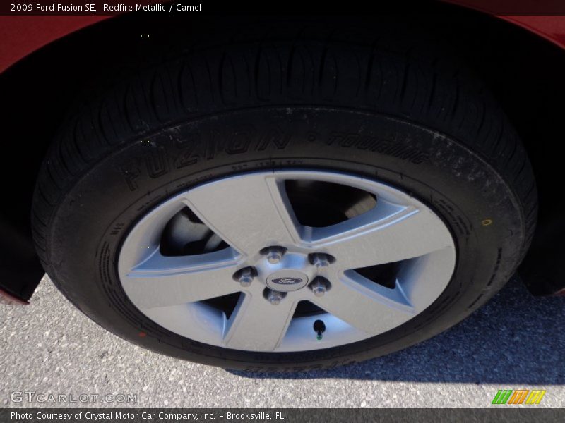 Redfire Metallic / Camel 2009 Ford Fusion SE