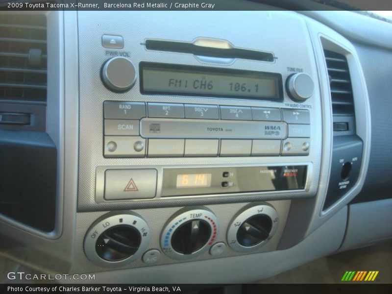 Audio System of 2009 Tacoma X-Runner