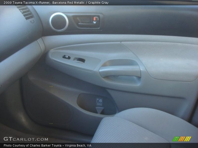 Barcelona Red Metallic / Graphite Gray 2009 Toyota Tacoma X-Runner