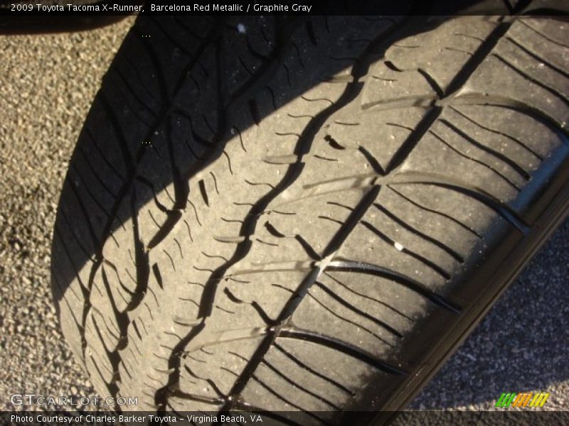 Barcelona Red Metallic / Graphite Gray 2009 Toyota Tacoma X-Runner