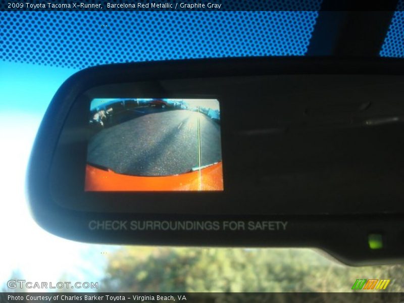 Barcelona Red Metallic / Graphite Gray 2009 Toyota Tacoma X-Runner