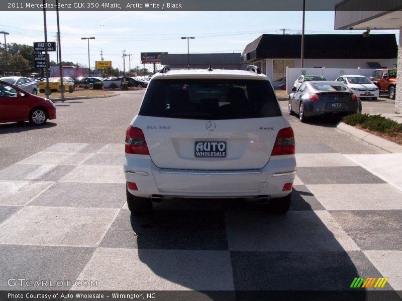 Arctic White / Black 2011 Mercedes-Benz GLK 350 4Matic