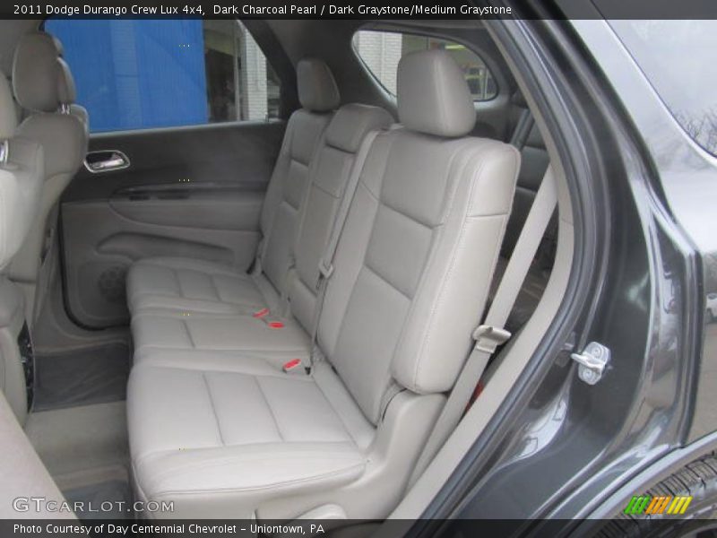 Rear Seat of 2011 Durango Crew Lux 4x4