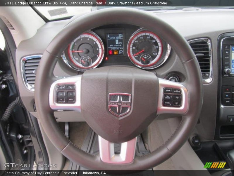  2011 Durango Crew Lux 4x4 Steering Wheel