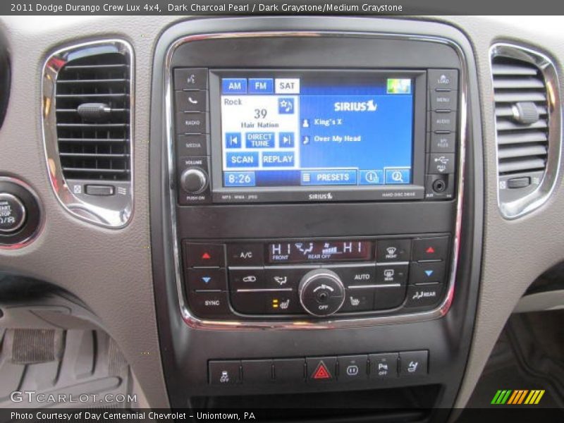 Controls of 2011 Durango Crew Lux 4x4