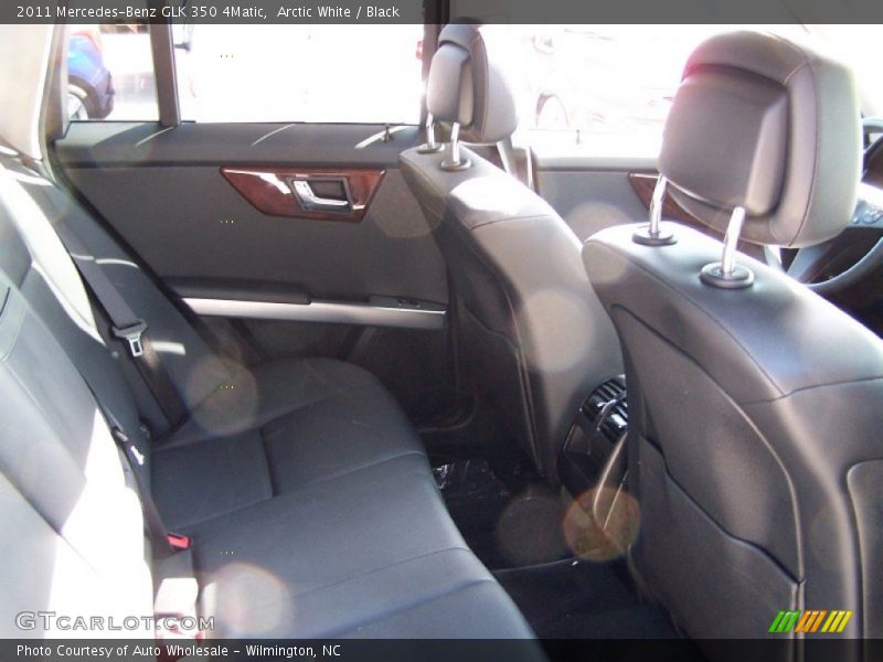 Arctic White / Black 2011 Mercedes-Benz GLK 350 4Matic