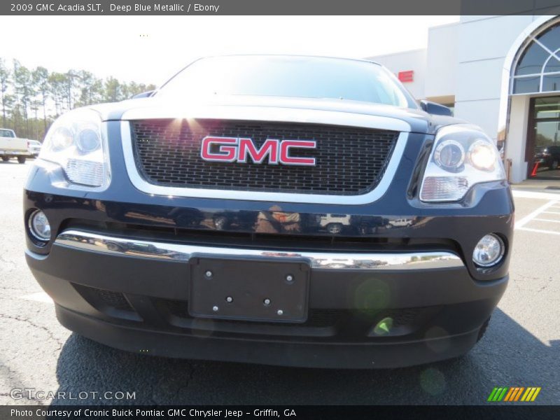 Deep Blue Metallic / Ebony 2009 GMC Acadia SLT