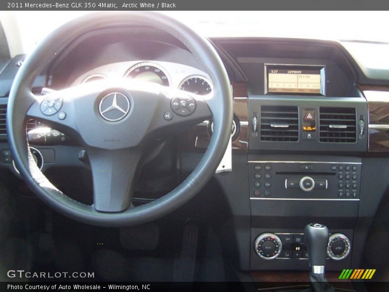 Arctic White / Black 2011 Mercedes-Benz GLK 350 4Matic