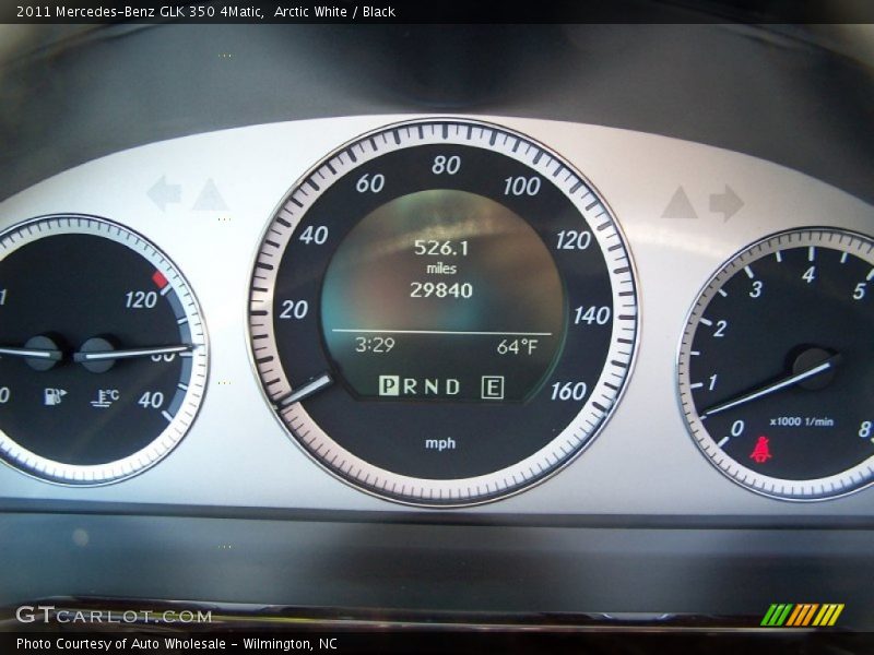 Arctic White / Black 2011 Mercedes-Benz GLK 350 4Matic