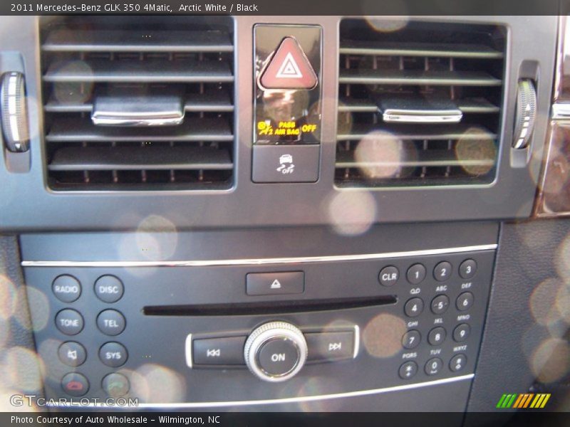 Arctic White / Black 2011 Mercedes-Benz GLK 350 4Matic