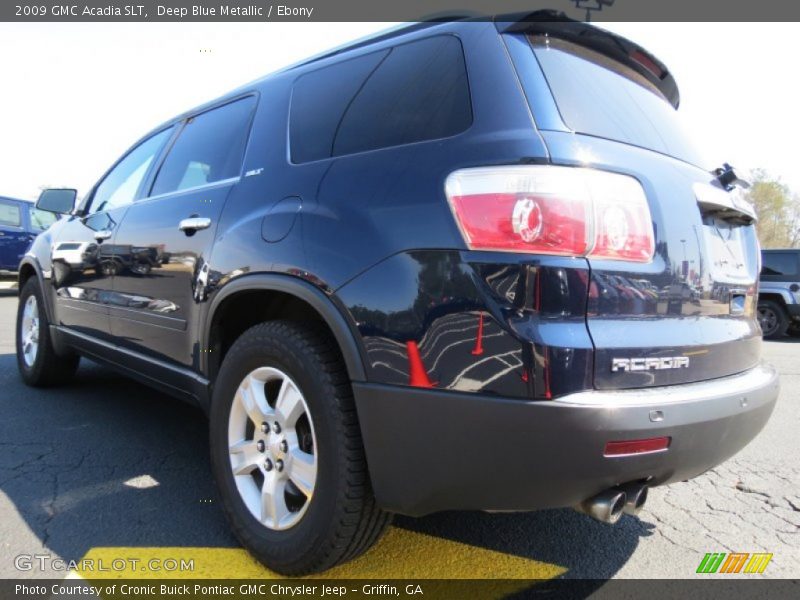 Deep Blue Metallic / Ebony 2009 GMC Acadia SLT
