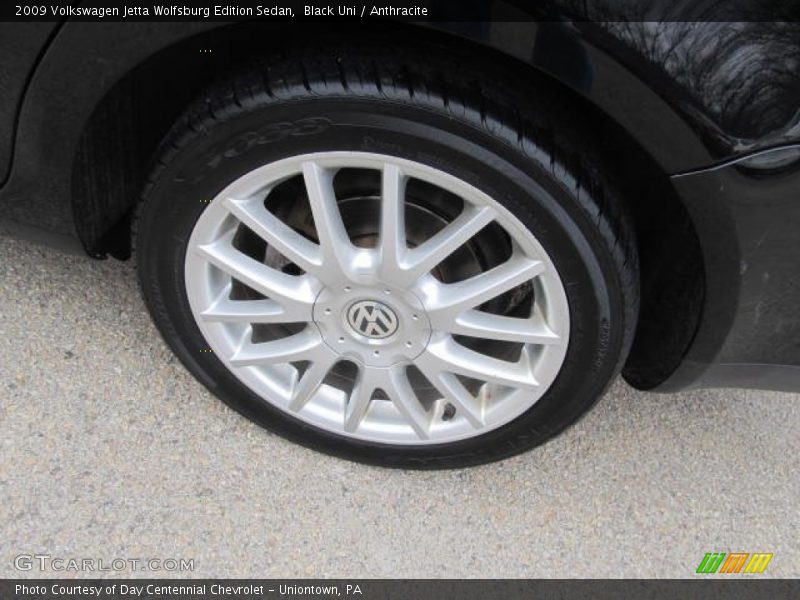 Black Uni / Anthracite 2009 Volkswagen Jetta Wolfsburg Edition Sedan
