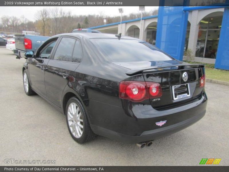 Black Uni / Anthracite 2009 Volkswagen Jetta Wolfsburg Edition Sedan