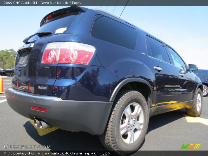 Deep Blue Metallic / Ebony 2009 GMC Acadia SLT