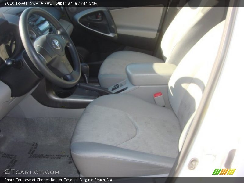 Super White / Ash Gray 2010 Toyota RAV4 I4 4WD