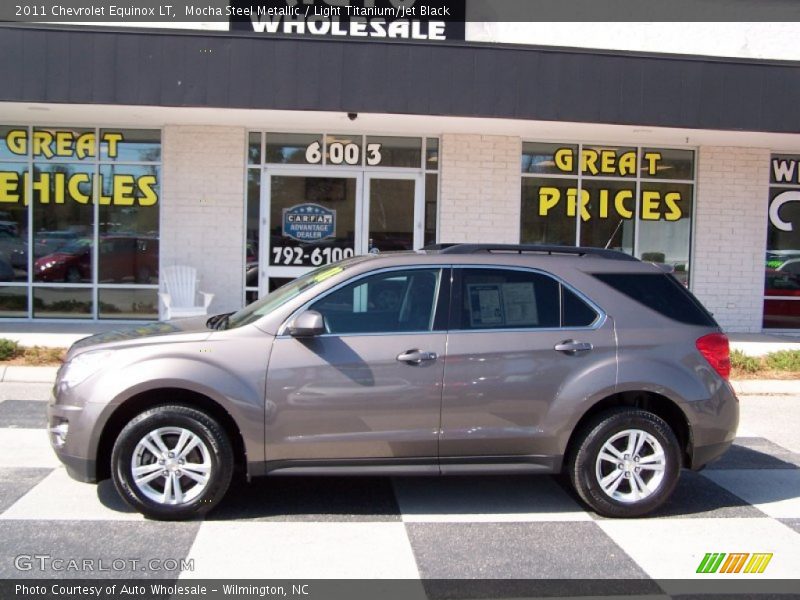 Mocha Steel Metallic / Light Titanium/Jet Black 2011 Chevrolet Equinox LT