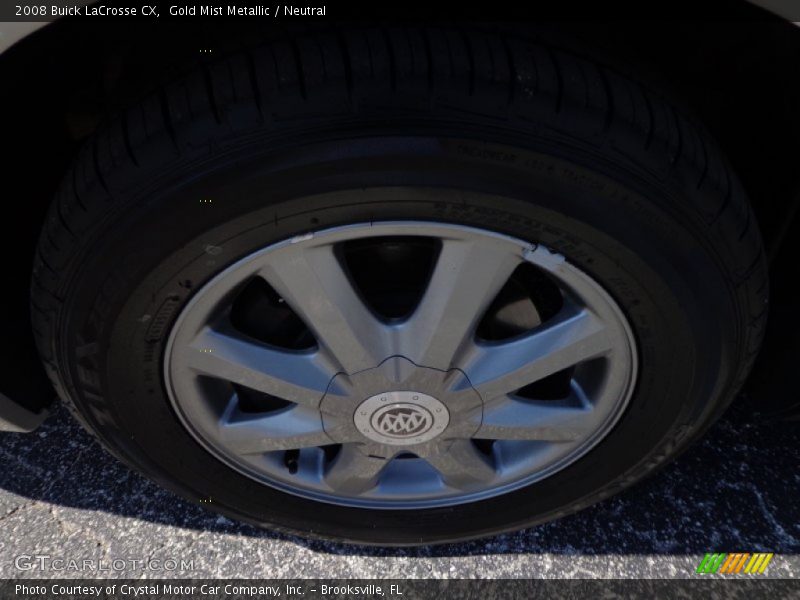 Gold Mist Metallic / Neutral 2008 Buick LaCrosse CX