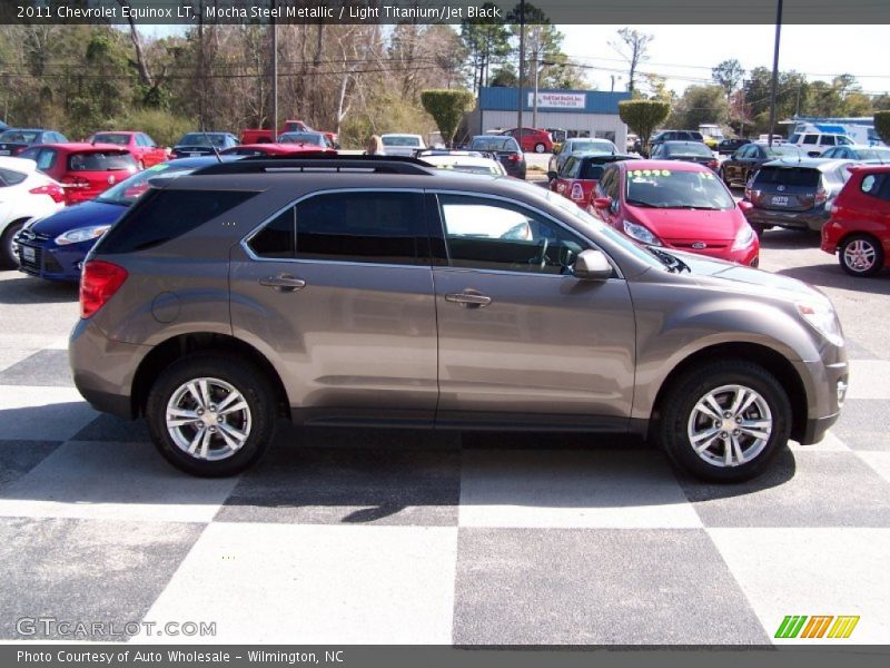 Mocha Steel Metallic / Light Titanium/Jet Black 2011 Chevrolet Equinox LT