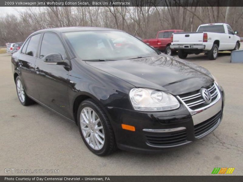 Front 3/4 View of 2009 Jetta Wolfsburg Edition Sedan
