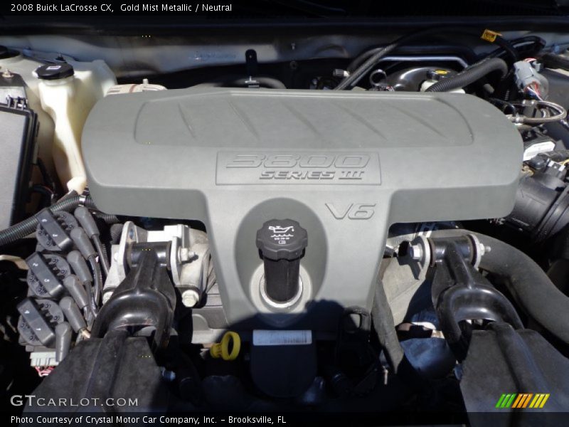 Gold Mist Metallic / Neutral 2008 Buick LaCrosse CX