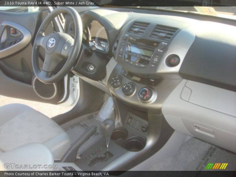 Super White / Ash Gray 2010 Toyota RAV4 I4 4WD