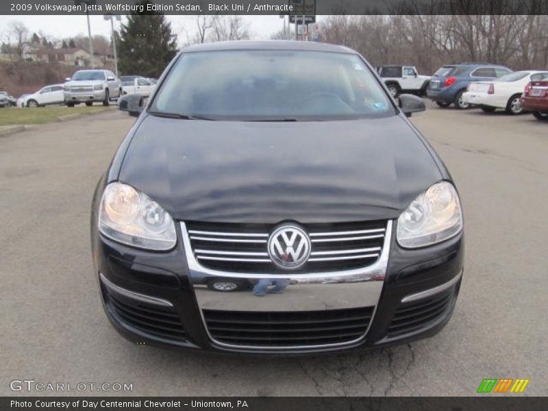 Black Uni / Anthracite 2009 Volkswagen Jetta Wolfsburg Edition Sedan