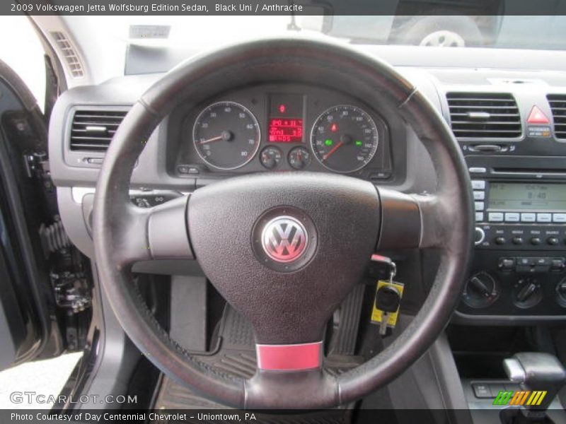  2009 Jetta Wolfsburg Edition Sedan Steering Wheel