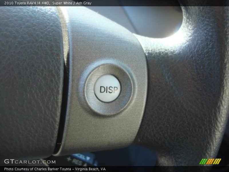 Super White / Ash Gray 2010 Toyota RAV4 I4 4WD