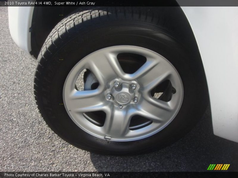 Super White / Ash Gray 2010 Toyota RAV4 I4 4WD