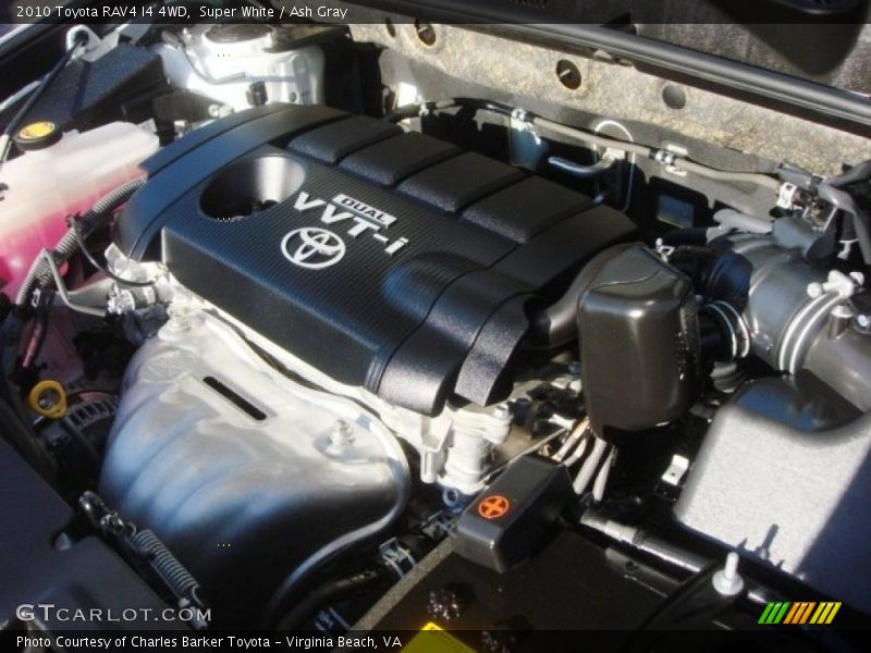 Super White / Ash Gray 2010 Toyota RAV4 I4 4WD