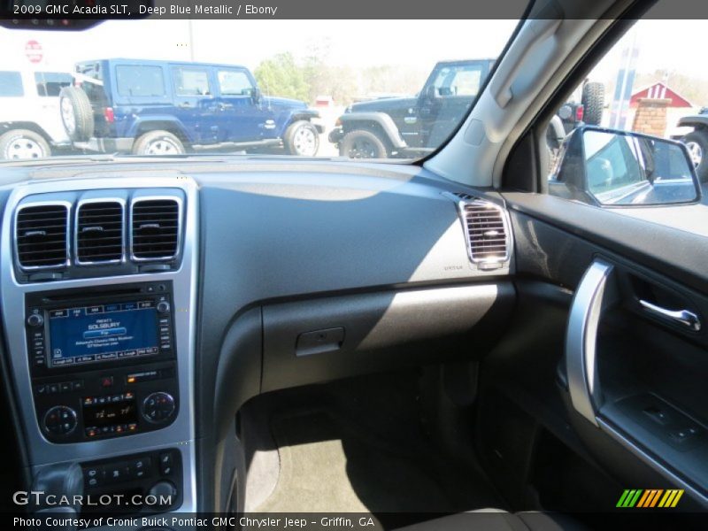 Deep Blue Metallic / Ebony 2009 GMC Acadia SLT