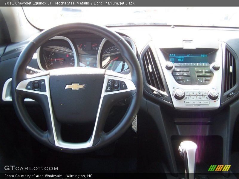 Mocha Steel Metallic / Light Titanium/Jet Black 2011 Chevrolet Equinox LT