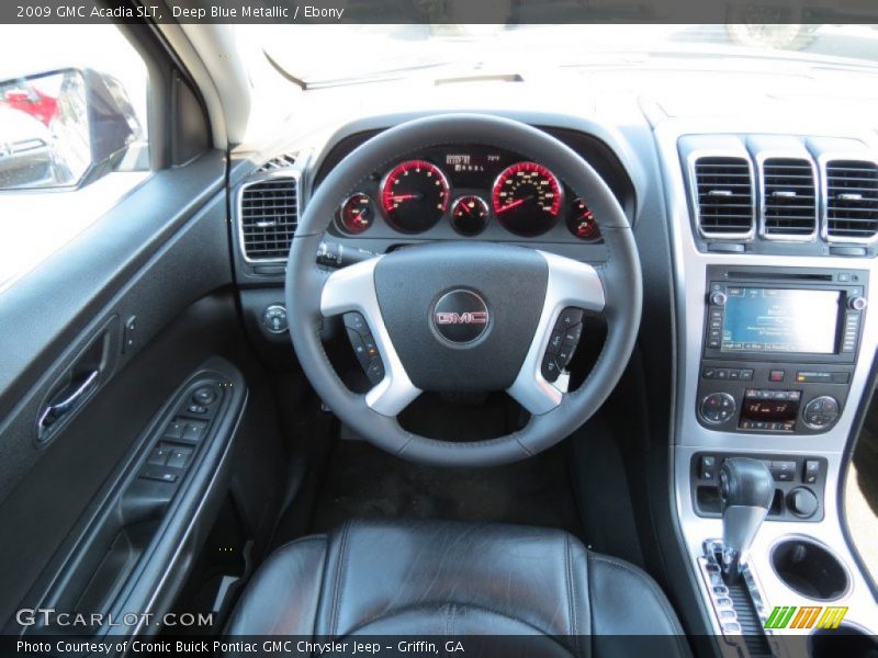 Deep Blue Metallic / Ebony 2009 GMC Acadia SLT