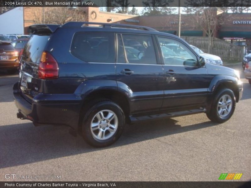 Blue Meridian Pearl / Ivory 2004 Lexus GX 470