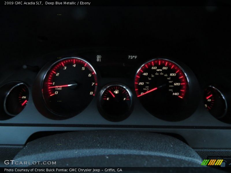 Deep Blue Metallic / Ebony 2009 GMC Acadia SLT