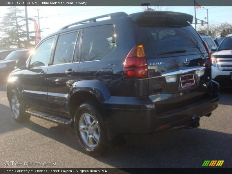 Blue Meridian Pearl / Ivory 2004 Lexus GX 470