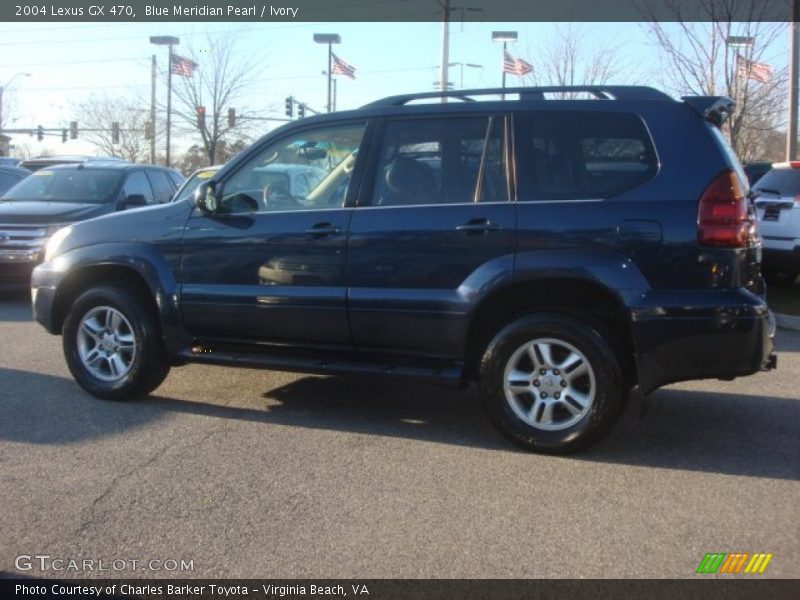 Blue Meridian Pearl / Ivory 2004 Lexus GX 470