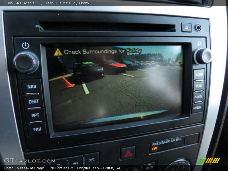 Deep Blue Metallic / Ebony 2009 GMC Acadia SLT