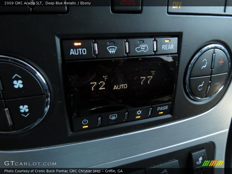 Deep Blue Metallic / Ebony 2009 GMC Acadia SLT