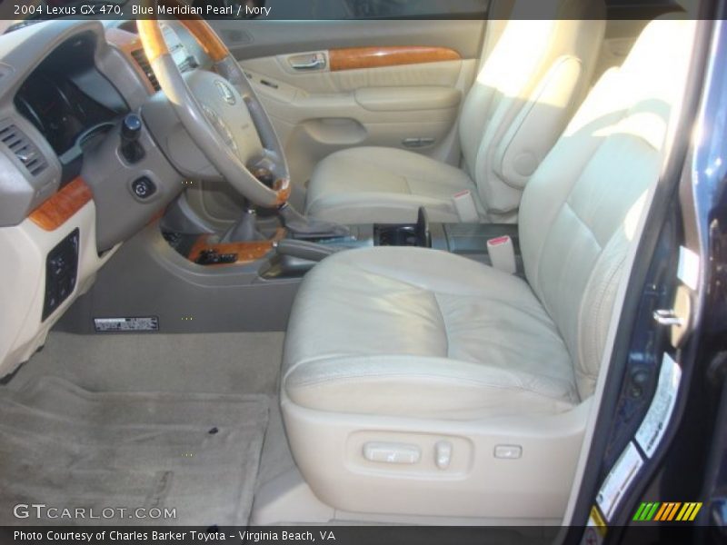 Blue Meridian Pearl / Ivory 2004 Lexus GX 470