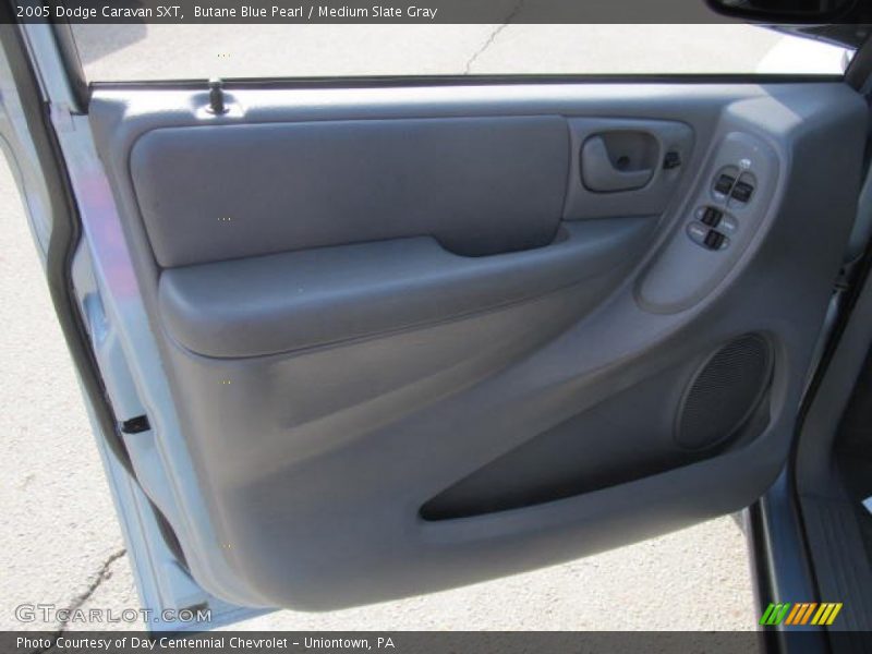 Butane Blue Pearl / Medium Slate Gray 2005 Dodge Caravan SXT