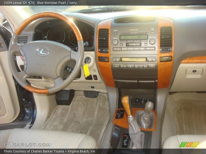 Blue Meridian Pearl / Ivory 2004 Lexus GX 470