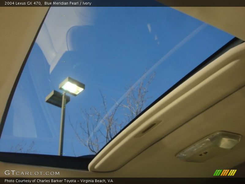 Blue Meridian Pearl / Ivory 2004 Lexus GX 470