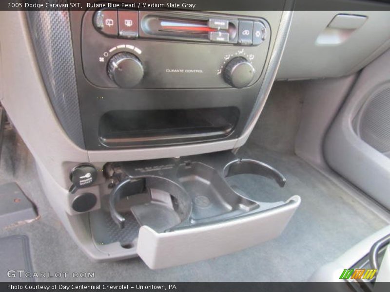 Butane Blue Pearl / Medium Slate Gray 2005 Dodge Caravan SXT
